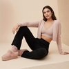 image:imageCUSHIONAIRE Husky 100 Genuine Suede Platform Slippers for Women with Fuzzy Faux Fur Lining Comfortable Memory Foam Platform Clog Slippers Wide Widths AvailablePink Suede