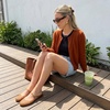 image:imageCUSHIONAIRE Java Casual Womens Jelly Flats with Adjustable Strap Closed Toe Mary Janes Mule Design Waterproof Jelly Sandals for WomenWhiskey