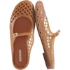 image:imageCUSHIONAIRE Java Casual Womens Jelly Flats with Adjustable Strap Closed Toe Mary Janes Mule Design Waterproof Jelly Sandals for WomenWhiskey