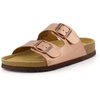image:imageCUSHIONAIRE Lane Cork Footbed Womens Sandals Comfortable Double Buckle Slip On Sandals for Women with Arch Support and Classic Two Strap DesignGold Rose