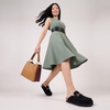 image:imageCUSHIONAIRE Cliff Suede Clog Mules for WomenBlack