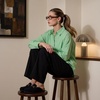 image:imageCUSHIONAIRE Cliff Suede Clog Mules for WomenBlack