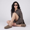 image:imageCUSHIONAIRE Cliff Suede Clog Mules for WomenMoss