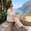 image:imageCUSHIONAIRE Cliff Suede Clog Mules for WomenSand