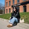image:imageCUSHIONAIRE Luz Suede Clogs for Women with Fuzzy LiningBrown