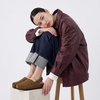 image:imageCUSHIONAIRE Luz Suede Clogs for Women with Fuzzy LiningBrown