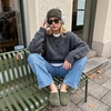 image:imageCUSHIONAIRE Luz Suede Clogs for Women with Fuzzy LiningKhaki