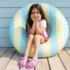image:imageCUSHIONAIRE PoolK Jelly Sandals for Girls Water Friendly SlipOn Slides with Double Adjustable Buckles Comfortable Everyday Wear Kids SandalsLavender