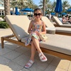 image:imageCUSHIONAIRE PoolK Jelly Sandals for Girls Water Friendly SlipOn Slides with Double Adjustable Buckles Comfortable Everyday Wear Kids SandalsSparkle