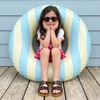 image:imageCUSHIONAIRE PoolK Jelly Sandals for Girls Water Friendly SlipOn Slides with Double Adjustable Buckles Comfortable Everyday Wear Kids SandalsTortoise