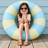 image:imageCUSHIONAIRE PoolK Jelly Sandals for Girls Water Friendly SlipOn Slides with Double Adjustable Buckles Comfortable Everyday Wear Kids SandalsWhiskey