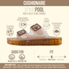 image:imageCUSHIONAIRE PoolK Jelly Sandals for Girls Water Friendly SlipOn Slides with Double Adjustable Buckles Comfortable Everyday Wear Kids SandalsWhiskey