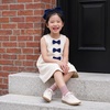 image:imageCushionaire Bonnie Girls Tennis Shoes Lightweight LaceUp Kids SneakersOffwhite