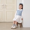 image:imageCushionaire Bonnie Girls Tennis Shoes Lightweight LaceUp Kids SneakersOffwhite