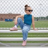 image:imageCushionaire Bonnie Girls Tennis Shoes Lightweight LaceUp Kids SneakersPink