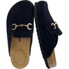 image:imageCUSHIONAIRE Cliff Suede Clog Mules for WomenBlack