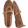 image:imageCUSHIONAIRE Wendy Woven Mary Jane Flats for Women with Memory FoamTan