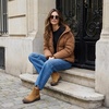 image:imageCUSHIONAIRE Britain Genuine Suede Chelsea Ankle Boots for Women  Water Resistant Suede Side Gore Panels Cushioned Insole Lug Outsole Chelsea Boots for Women Rear Pull TabTan