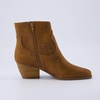 image:imageCUSHIONAIRE Outlaw Cowboy Boots for Women Western Ankle BootiesBrown