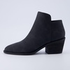 image:imageCUSHIONAIRE Rip Slip On Ankle Boots for Women with Side ZipperBlack