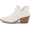 image:imageCUSHIONAIRE Rodeo Cowboy Boots for Women Pointed Toe Ankle BootieWhite