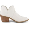 image:imageCUSHIONAIRE Rodeo Cowboy Boots for Women Pointed Toe Ankle BootieWhite