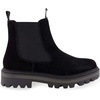image:imageCUSHIONAIRE Womens Derby Genuine Suede Chelsea boot Memory Foam Wide Widths AvailableBlack Suede