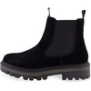 image:imageCUSHIONAIRE Womens Derby Genuine Suede Chelsea boot Memory Foam Wide Widths AvailableBlack Suede