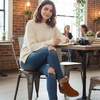 image:imageCozy Wedge Bootie by CushionaireChestnut