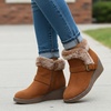 image:imageCozy Wedge Bootie by CushionaireChestnut