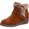 image:imageCozy Wedge Bootie by CushionaireChestnut