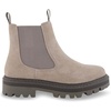 image:imageCUSHIONAIRE Womens Derby Genuine Suede Chelsea boot Memory Foam Wide Widths AvailableGrey Suede