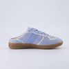 image:imageCUSHIONAIRE Bria Kids Backless Lace up Fashion Sneakers Shoes for GirlsBlue