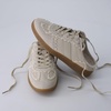 image:imageCUSHIONAIRE Bria Kids Backless Lace up Fashion Sneakers Shoes for GirlsIvory