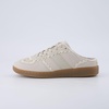 image:imageCUSHIONAIRE Bria Kids Backless Lace up Fashion Sneakers Shoes for GirlsIvory