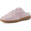 image:imageCUSHIONAIRE Bria Kids Backless Lace up Fashion Sneakers Shoes for GirlsPink
