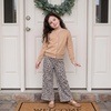 image:imageCUSHIONAIRE Darla Kids Mesh Mary Jane Ballet Flats Girls Shoes with BuckleBrown