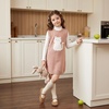 image:imageCUSHIONAIRE Darla Kids Mesh Mary Jane Ballet Flats Girls Shoes with BuckleBrown
