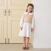 image:imageCUSHIONAIRE Missy Kids Mary Jane Flats School Shoes for Girls with Adjustable BuckleBrownPink