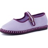 image:imageCUSHIONAIRE Missy Kids Mary Jane Flats School Shoes for Girls with Adjustable BuckleLavenderPurple