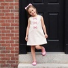 image:imageCUSHIONAIRE Missy Kids Mary Jane Flats School Shoes for Girls with Adjustable BucklePinkFuchsia