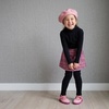 image:imageCUSHIONAIRE Missy Kids Mary Jane Flats School Shoes for Girls with Adjustable BucklePinkFuchsia