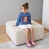 image:imageCUSHIONAIRE Missy Kids Mary Jane Flats School Shoes for Girls with Adjustable BucklePinkFuchsia