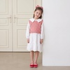 image:imageCUSHIONAIRE Missy Kids Mary Jane Flats School Shoes for Girls with Adjustable BuckleRedPink