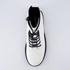 image:imageCUSHIONAIRE Ryker Vegan Leather Combat Boots for Women with Side ZipperWhite