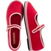 image:imageCUSHIONAIRE Missy Kids Mary Jane Flats School Shoes for Girls with Adjustable BuckleRedPink