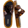 image:imageCUSHIONAIRE Palm Slides Jelly Sandals for Women Shower Shoes for BeachTortoise