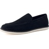 image:imageCUSHIONAIRE Caden Genuine Suede Penny Loafers for MenBlack