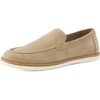 image:imageCUSHIONAIRE Caden Genuine Suede Penny Loafers for MenTan