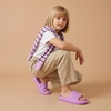 image:imageCUSHIONAIRE FeatherK Cloud Slides EVA Waterproof Pool Sandals for KidsLavender